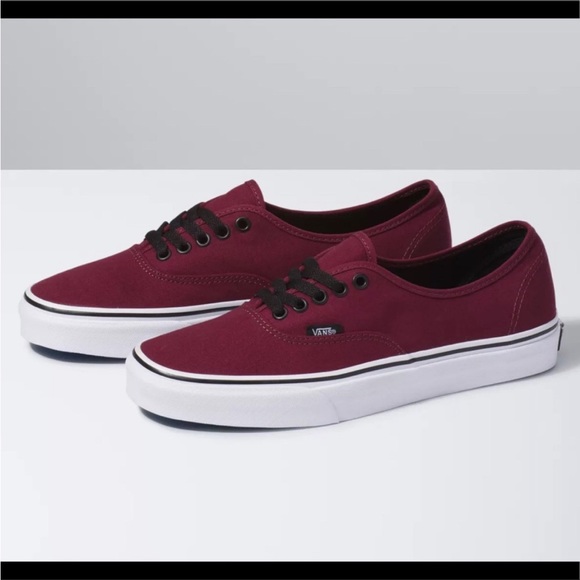 Maroon Skater Vans - Picture 3 of 11